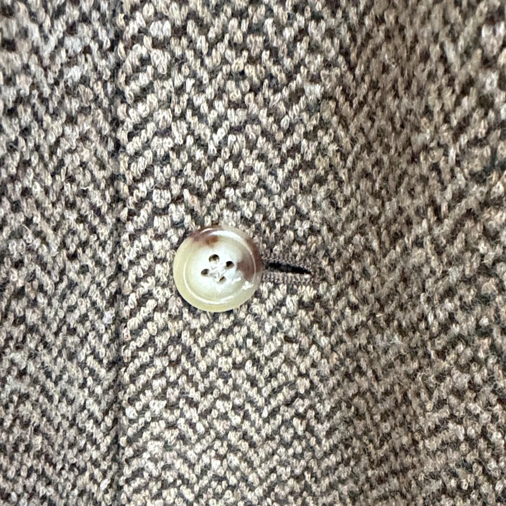 Ralph Lauren Brown Herringbone Blazer - Picture 4 of 9